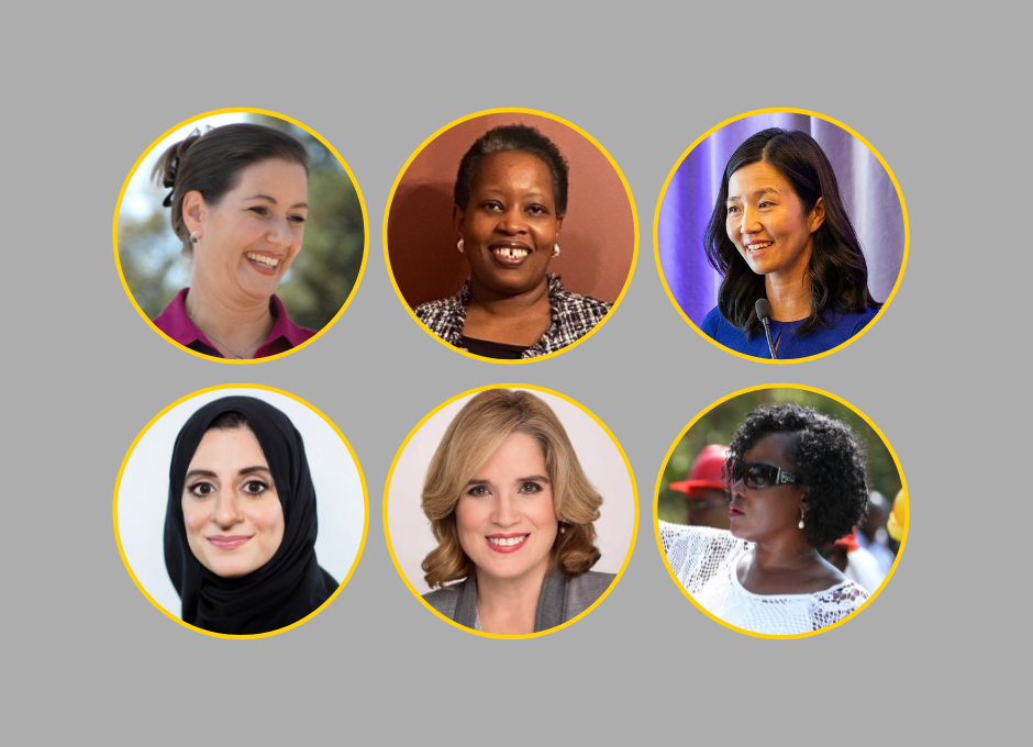 various women city leaders
